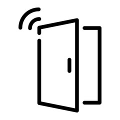 door line icon