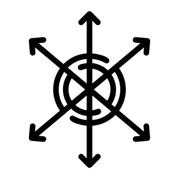 accelerometer line icon