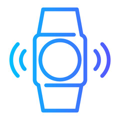 smartwatch gradient icon