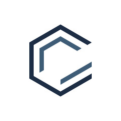 Monogram design vector logo. Monogram initial letter mark C logo design. Monogram design vector logo. Monogram initial letter mark C logo design simple C monogram