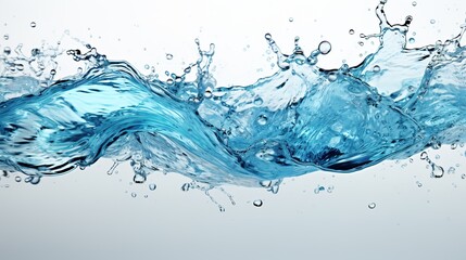 wave water surface with bubbles Generative AI