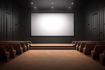 cinema mockup,  theater