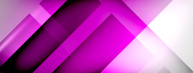 Abstract lines geometric techno background layout