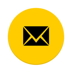 mail icon on button