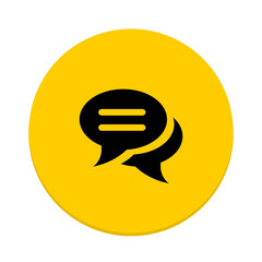 message i con button 