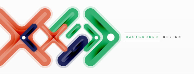 Minimal geometric background cross line. Design for wallpaper, banner, background, landing page, wall art, invitation, prints, posters