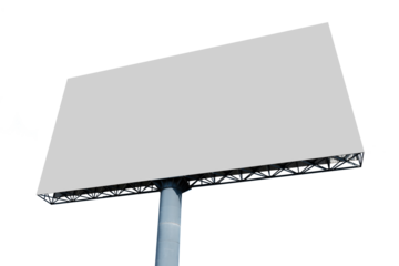 Pole outdoor billboard