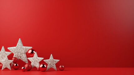 Merry Christmas and New Year background, Xmas Happy Holiday Celebration. Generative Ai