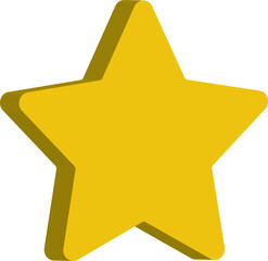 3d star design. 3d star vector design.