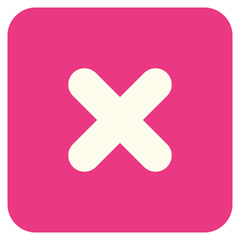 Obraz premium Close Basic UI Icon