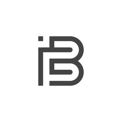 Creative Minimalist B Letter Logo Design