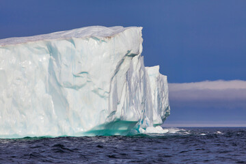 Fototapeta na wymiar Iceberg off the coast of Newfoundland, Canada