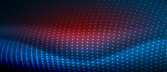 A sleek and stylish design featuring a blue smooth neon wave glowing against a dark background, perfect for adding a modern and edgy touch to any project