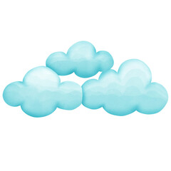 blue sky with clouds