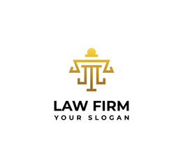 Law Firm Logo Design Template