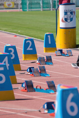 Athletics Starters. Starting from a rallying position is used on roads under 800 meters. starting...