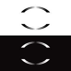 Circle vector logo template design . Circle icon illustration