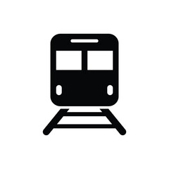 Travel subway station vector icon