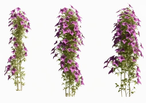Clematis Lanuginosa creeper tree set