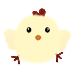 The little chicken have more activity