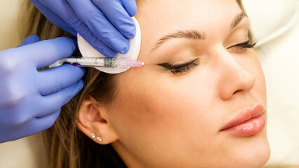 Mesotherapy rejuvenation injection for woman