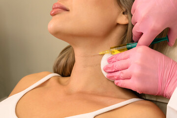 PRP therapy and plasma lift treatment