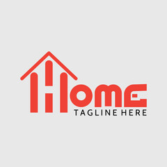creative home smart logo Letter house logo, home logo, icon, symbols
