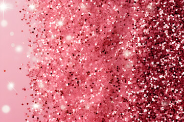 Glitter pink background 