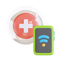 Obraz premium Healthcare App