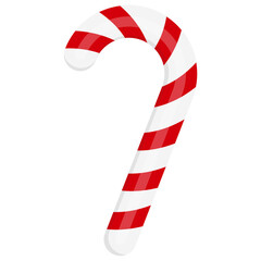 Red and White Candy Merry Christmas Icon