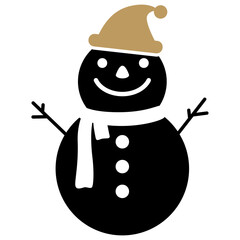 Gold and Black Christmas