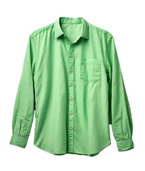 Stylish Shirt on Transparent Background