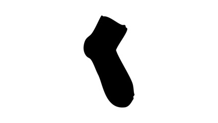 Sock silhouette
