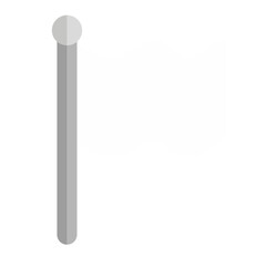 white flag solid colors