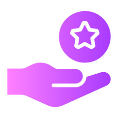 brand identity gradient icon