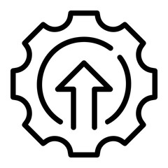 optimization line icon