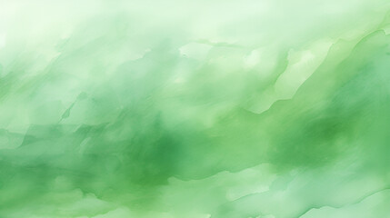 Fototapeta na wymiar green abstract watercolor hand painted background image | Generative AI