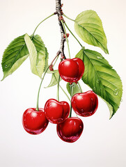 Cherry cherry juice  fruits paradise fructorianism veganism raw food 