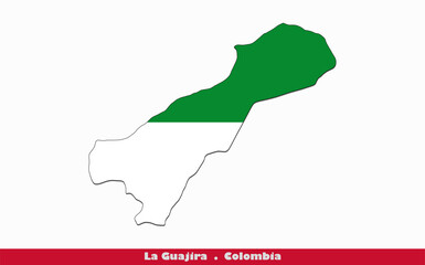  La Guajira Flag - Department of Columbia (EPS)