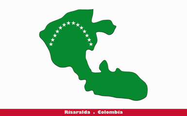 Risaralda Flag - Department of Columbia (EPS)