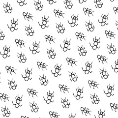 Many insects or pests as a background for related projects