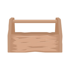 World Labor Day. Working day of different professions. Tool storage box. Vector design illustration. Vector illustration