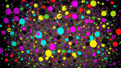 abstract background with circles