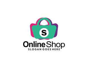 Online Shop Logo vector