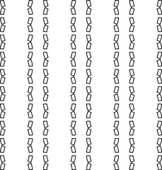 Abstract background with figures from lines. black and white pattern for web page, textures, card, poster, fabric, textile. Monochrome graphic repeating design.