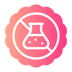 no preservatives gradient icon