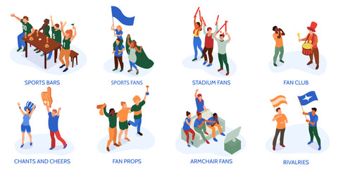 Isometric Sport Fans Compositions