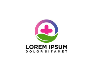 Medical Care Logo Design Vector