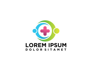 Medical Care Logo Design Vector