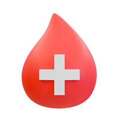 Fototapeta premium 3d minimal blood donation. blood charity. blood droplets. 3d illustration.